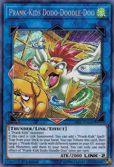 Prank-Kids Dodo-Doodle-Doo - HISU-EN020 - Secret Rare - 1st Edition available at 401 Games Canada