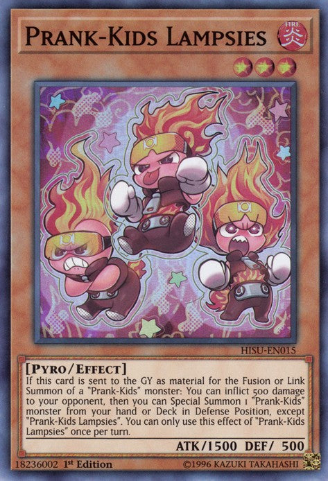 Prank-Kids Lampsies - HISU-EN015 - Super Rare - 1st Edition available at 401 Games Canada