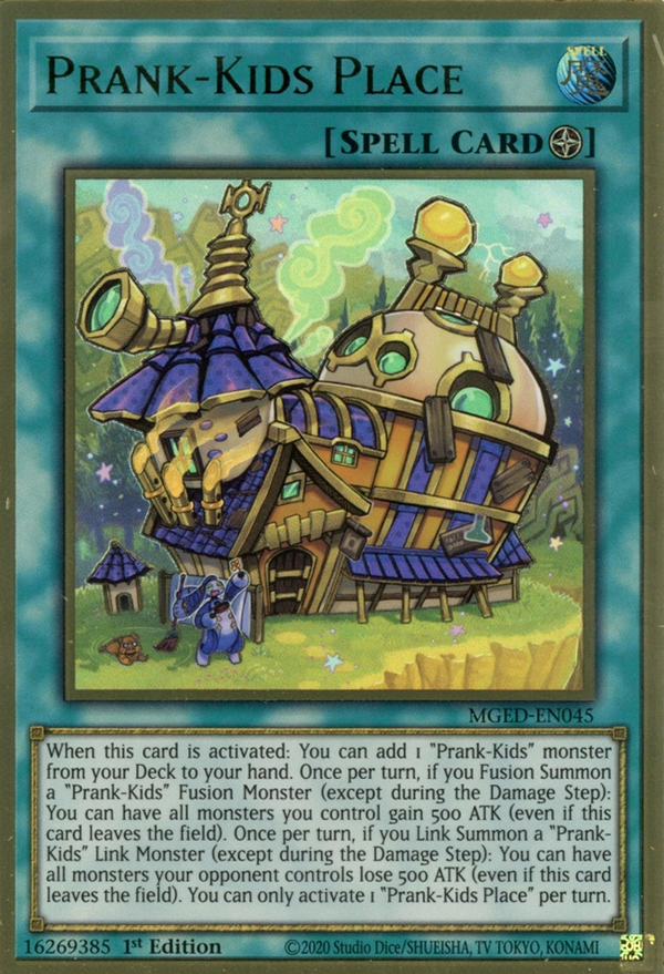 Prank-Kids Place - MGED-EN045 - Premium Gold Rare - 1st Edition available at 401 Games Canada