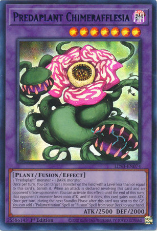 Predaplant Chimerafflesia (Blue) - LDS3-EN074 - Ultra Rare - 1st Edition available at 401 Games Canada