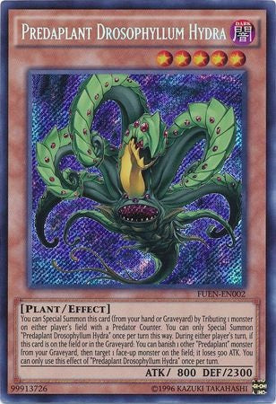 Predaplant Drosophyllum Hydra - FUEN-EN002 - Secret Rare - Unlimited available at 401 Games Canada