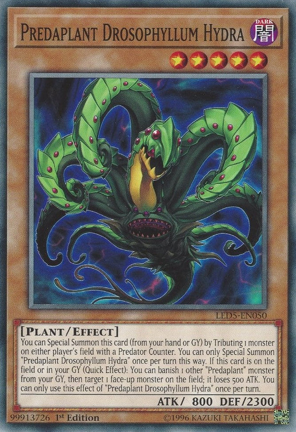 Predaplant Drosophyllum Hydra - LED5-EN050 - Common - 1st Edition available at 401 Games Canada