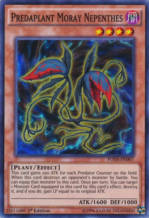Predaplant Moray Nepenthes - FUEN-EN007 - Super Rare - 1st Edition available at 401 Games Canada