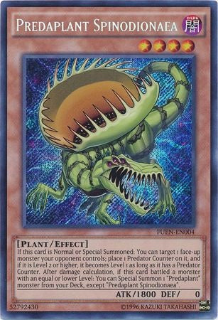 Predaplant Spinodionaea - FUEN-EN004 - Secret Rare - Unlimited available at 401 Games Canada