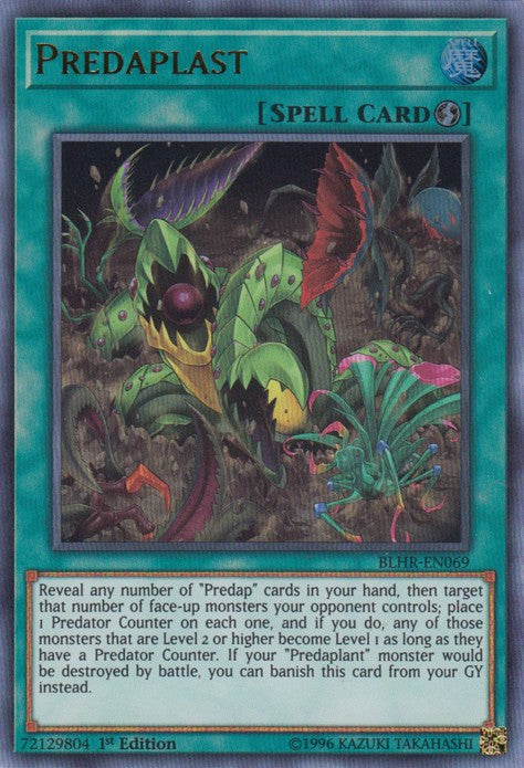 Predaplast - BLHR-EN069 - Ultra Rare - 1st Edition available at 401 Games Canada