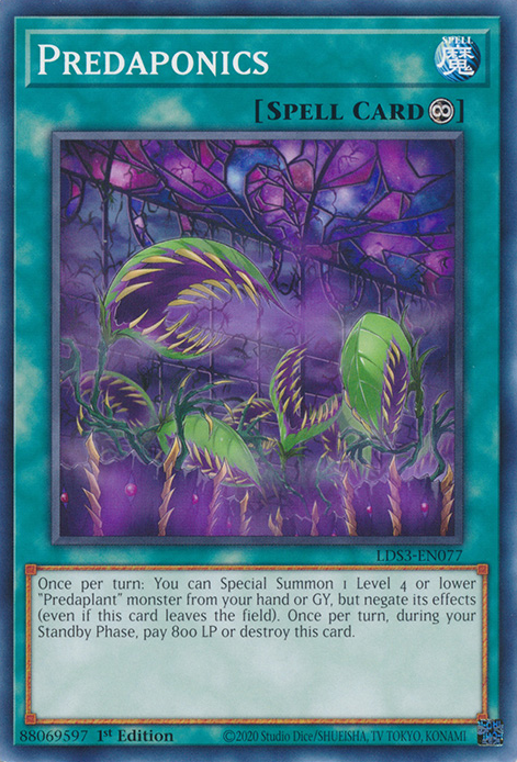 Predaponics - LDS3-EN077 - Common - 1st Edition available at 401 Games Canada