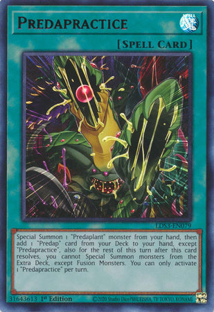 Predapractice (Red) - LDS3-EN079 - Ultra Rare - 1st Edition available at 401 Games Canada
