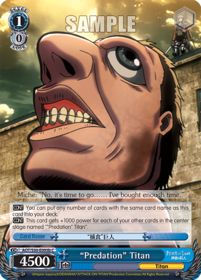 "Predation" Titan - AOT/S50-E095b - Common (B) available at 401 Games Canada