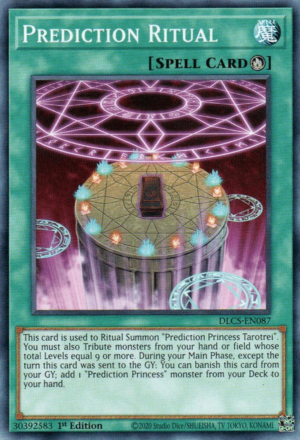 Prediction Ritual - DLCS-EN087 - Common - 1st Edition available at 401 Games Canada