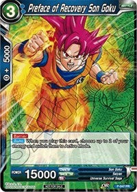 Preface Of Recovery Son Goku - P-047 - Event Pack Promo available at 401 Games Canada