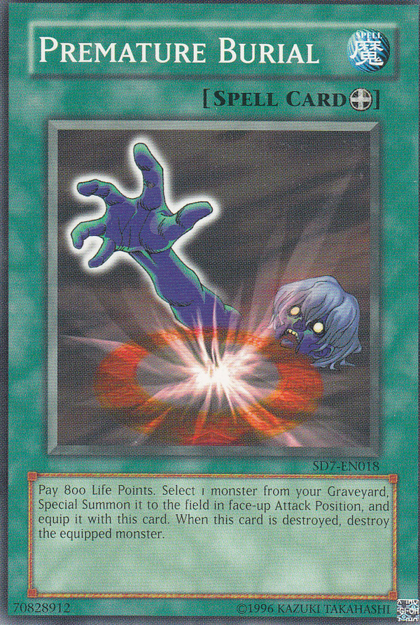 Premature Burial - SD7-EN018 - Common - Unlimited available at 401 Games Canada