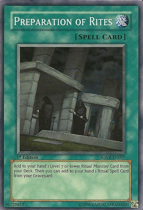 Preparation of Rites - SOVR-EN057 - Super Rare - 1st Edition available at 401 Games Canada