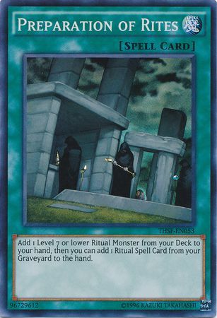 Preparation of Rites - THSF-EN053 - Super Rare - Unlimited available at 401 Games Canada