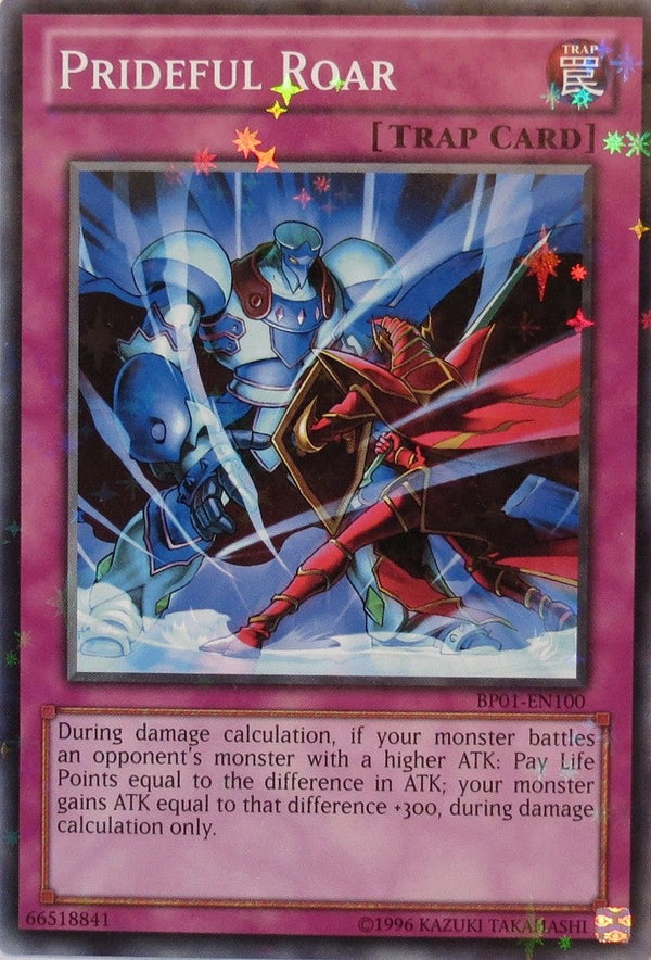 Prideful Roar - BP01-EN100 - Starfoil Rare - Unlimited available at 401 Games Canada
