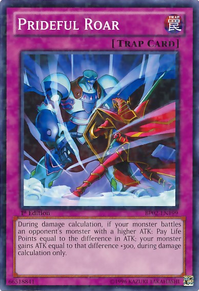Prideful Roar - BP02-EN199 - Mosaic Rare - 1st Edition available at 401 Games Canada