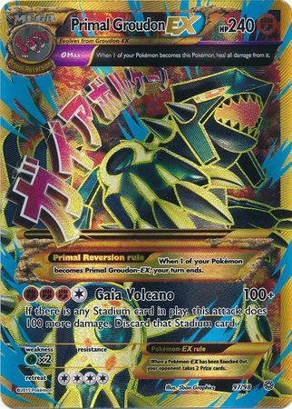 Primal Groudon EX - 97/98 - Ultra Rare available at 401 Games Canada