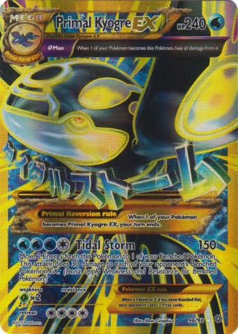 Primal Kyogre EX - 96/98 - Ultra Rare available at 401 Games Canada