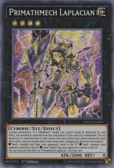 Primathmech Laplacian - MYFI-EN009 - Secret Rare - 1st Edition available at 401 Games Canada