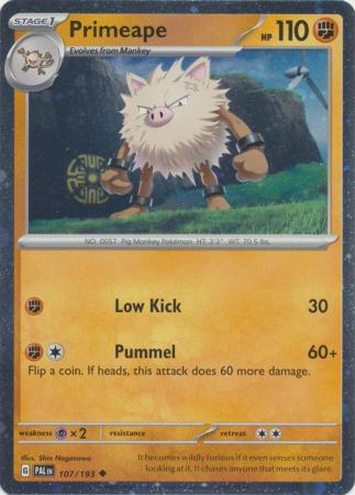 Primeape - 107/193 - Holo Promo available at 401 Games Canada