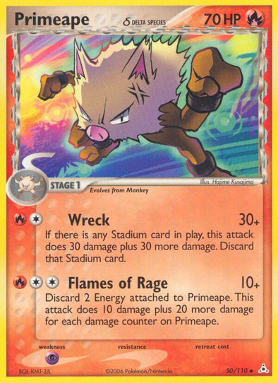 Primeape - 50/110 - Uncommon available at 401 Games Canada