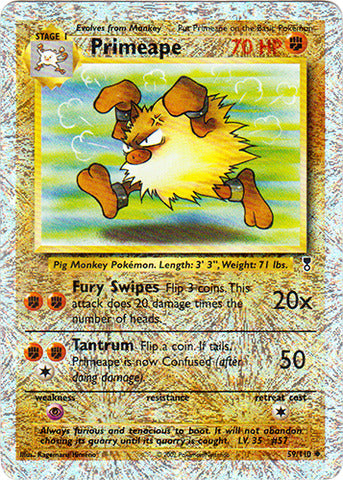 Primeape - 59/110 - Uncommon - Reverse Holo available at 401 Games Canada