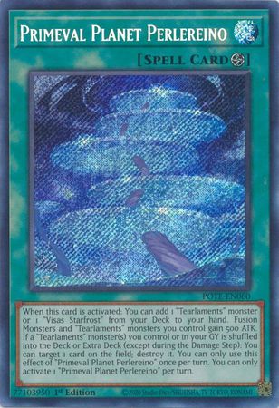 Primeval Planet Perlereino - POTE-EN060 - Secret Rare - 1st Edition available at 401 Games Canada