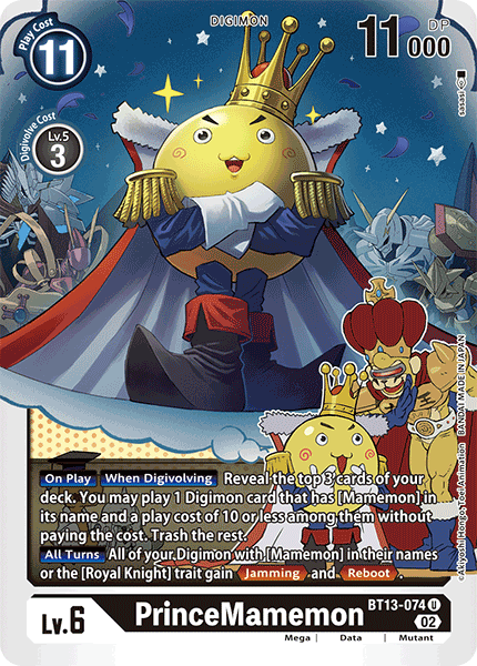 PrinceMamemon - BT13-074 - Uncommon available at 401 Games Canada