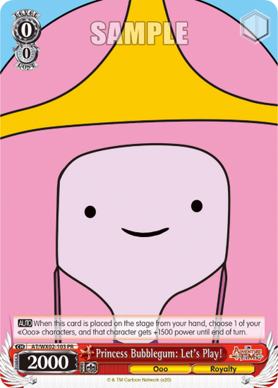 Princess Bubblegum: Let's Play! - AT/WX02-103 - Promo available at 401 Games Canada