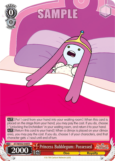 Princess Bubblegum: Possessed - AT/WX02-044 - Rare available at 401 Games Canada