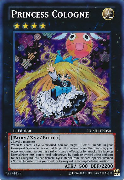 Princess Cologne - NUMH-EN050 - Secret Rare - 1st Edition available at 401 Games Canada