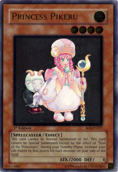 Princess Pikeru - SOI-EN027 - Ultimate Rare - 1st Edition available at 401 Games Canada
