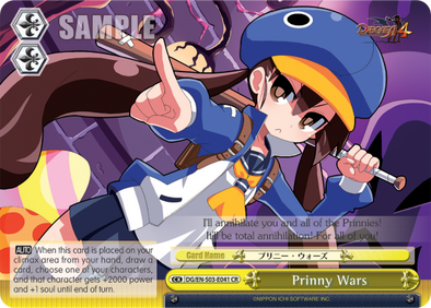 Prinny Wars - DG/EN-S03-E041 - Climax Rare available at 401 Games Canada