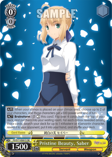 Pristine Beauty, Saber (SR) available at 401 Games Canada