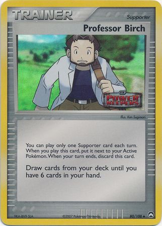 Professor Birch - 80/108 - Uncommon - Reverse Holo available at 401 Games Canada