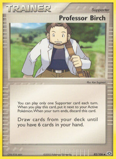 Professor Birch - 82/106 - Uncommon available at 401 Games Canada