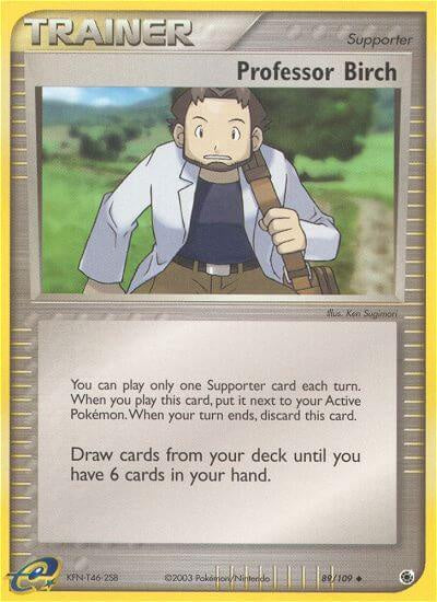 Professor Birch - 89/109 - Uncommon available at 401 Games Canada