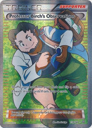 Professor Birch's Observations - 159/160 - Full Art Ultra Rare available at 401 Games Canada