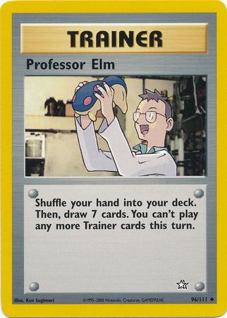 Professor Elm - 96/111 - Uncommon - Unlimited available at 401 Games Canada