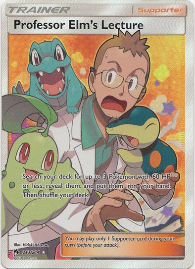 Professor Elm's Lecture - 213/214 - Full Art Ultra Rare available at 401 Games Canada
