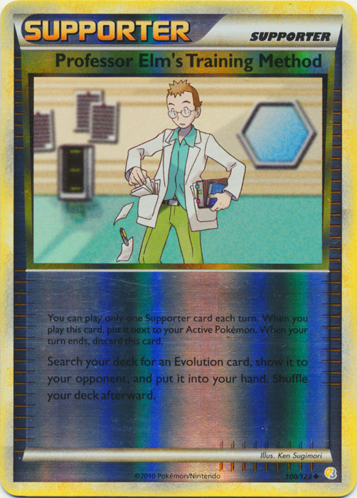 Professor Elm's Training Method - 100/123 - Uncommon - Reverse Holo available at 401 Games Canada