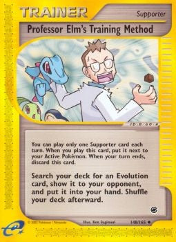 Professor Elm's Training Method - 148/165 - Uncommon available at 401 Games Canada