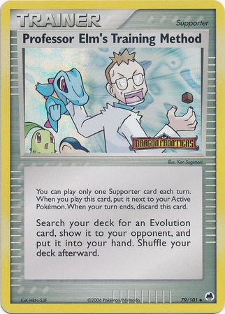 Professor Elm's Training Method - 79/101 - Uncommon - Reverse Holo available at 401 Games Canada