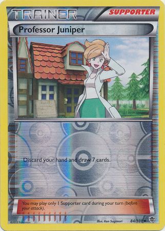 Professor Juniper - 84/101 - Uncommon - Reverse Holo available at 401 Games Canada