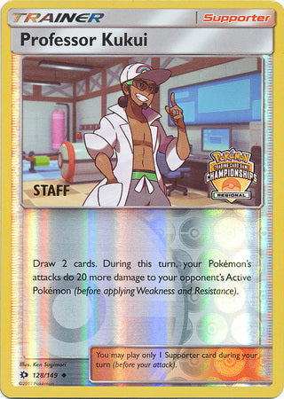 Professor Kukui - 128/149 - Promo (Staff Regional Championships 2017) available at 401 Games Canada