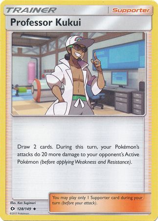 Professor Kukui - 128/149 - Uncommon available at 401 Games Canada