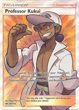 Professor Kukui - 148/149 - Full Art Ultra Rare available at 401 Games Canada