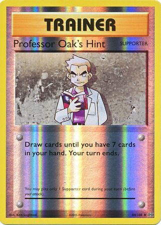 Professor Oak's Hint - 84/108 - Uncommon - Reverse Holo available at 401 Games Canada