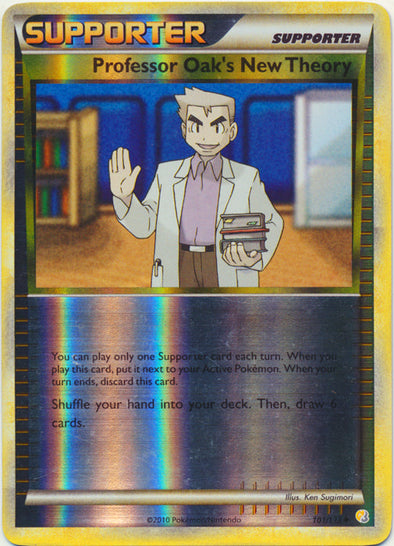 Professor Oak's New Theory - 101/123 - Uncommon - Reverse Holo available at 401 Games Canada