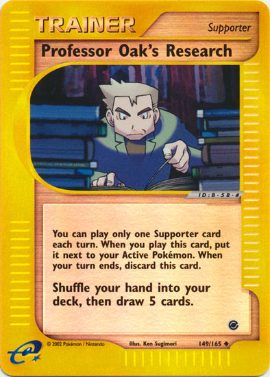 Professor Oak's Research - 149/165 - Uncommon - Reverse Holo available at 401 Games Canada