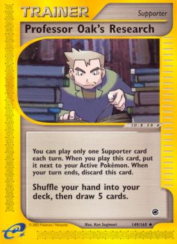 Professor Oak's Research - 149/165 - Uncommon available at 401 Games Canada